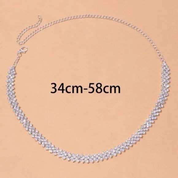 Silver Radiant Elegance Necklace - Picture 3 of 4